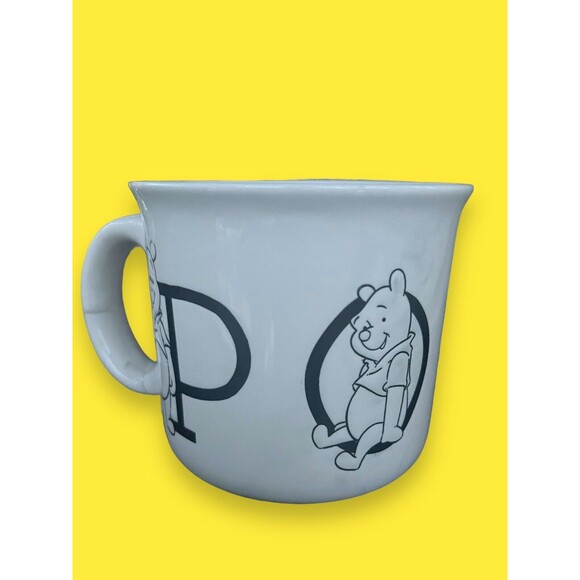 Disney Winnie the Pooh Ceramic Light Marbling Coffee Tea Mug 16 oz Cute New NWT - Picture 1 of 8